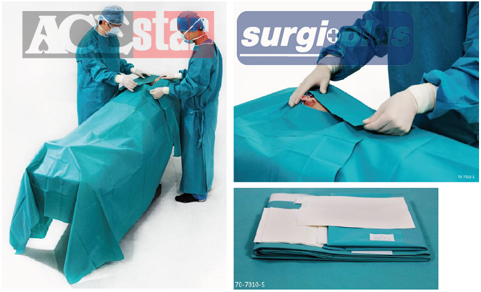 Surgi-Plus ENT Slit Reinforced Drape Set (70- 7010 -S)
